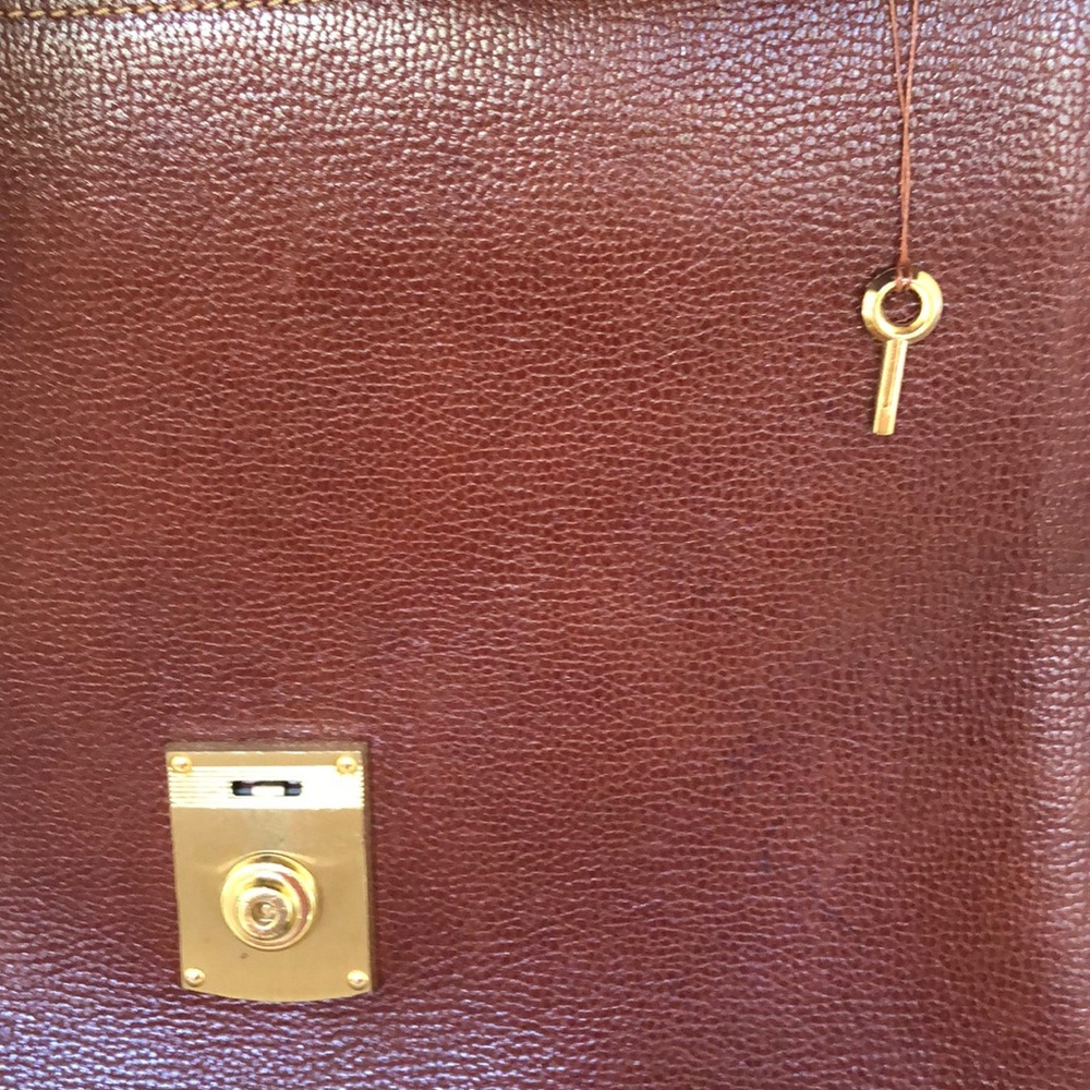 Vintage Didier Lamarthe Paris • Leather Attaché - Picture 4 of 9